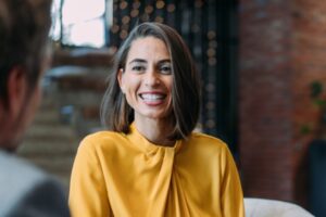 CPA and client discuss succession exit planning in Maryland office