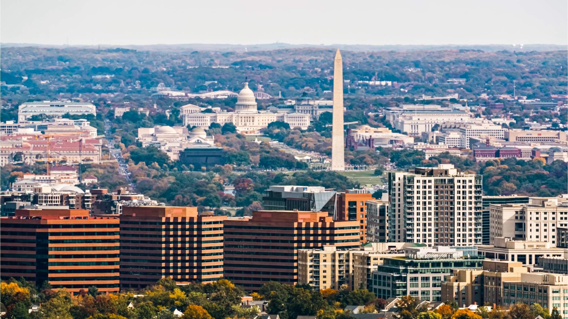 aerial view of DC buildings header aerial view of DC buildings header